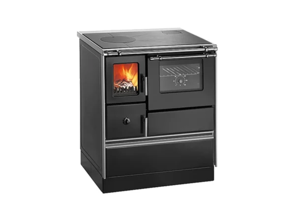Westminster Dauerbrand Küchenherd K 176 F/A Schwarz 5 kW EEK: A Anschluss rechts