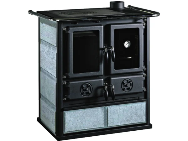 La Nordica Küchenherd Rosetta Naturstein 7,2 kW EEK: A+ gratis Anzündpapier – Bild 2