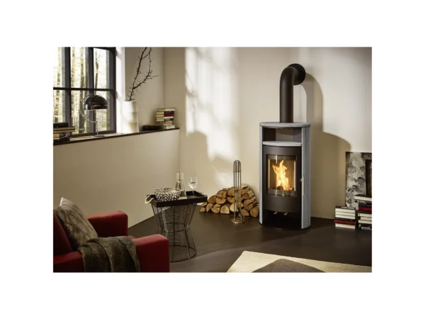 H&M Germany Kamin-Ofen Basic 3.0 grau Speck-Stein – Bild 4