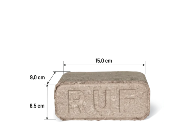 Heizfuxx Holzbriketts Ruf Original Red 10kg x 30 Gebinde 300kg Palette – Bild 6