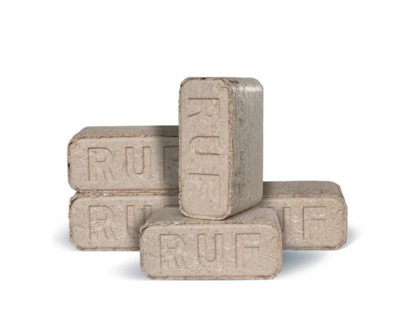 Heizfuxx Holzbriketts Ruf Original Red 10kg x 30 Gebinde 300kg Palette – Bild 2