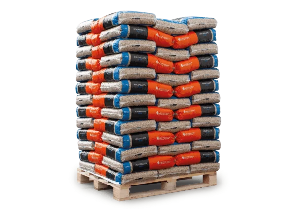 Heizfuxx Holzpellets Blue 15kg x 65 Sack 975kg Palette – Bild 3