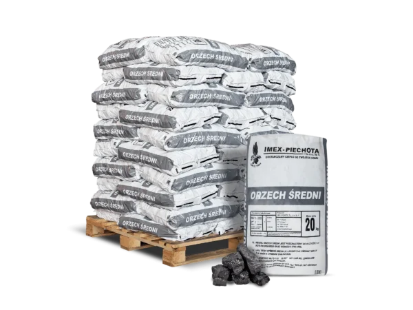 Anmag Steinkohle 25 - 60 Mm 20kg x 50 Sack 1000kg Palette