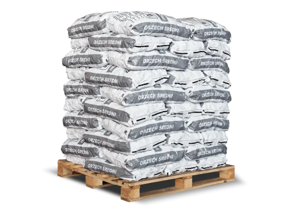 Anmag Steinkohle 25 - 60 Mm 20kg x 50 Sack 1000kg Palette – Bild 3