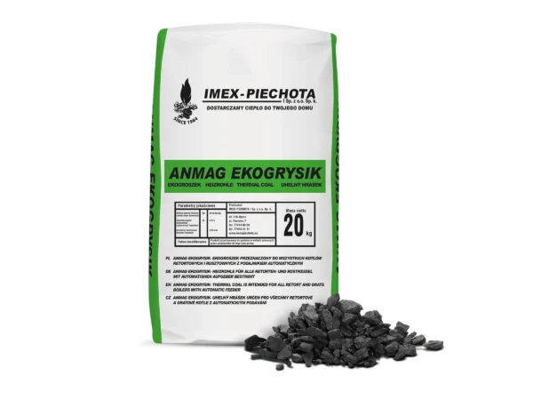 Anmag Steinkohle 5 - 15 Mm 20kg x 50 Sack 1000kg Palette – Bild 3