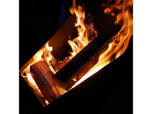 VASNER Merive M4 Feuerkorb mittelhoch eckig Schwarz – Bild 8