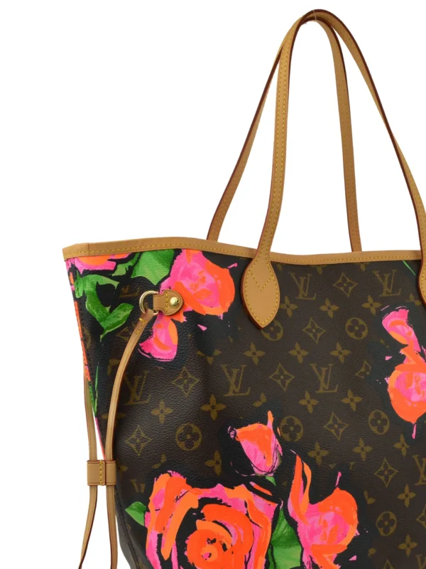 x Stephen Sprouse 2008 Neverfull MM Handtasche – Bild 3