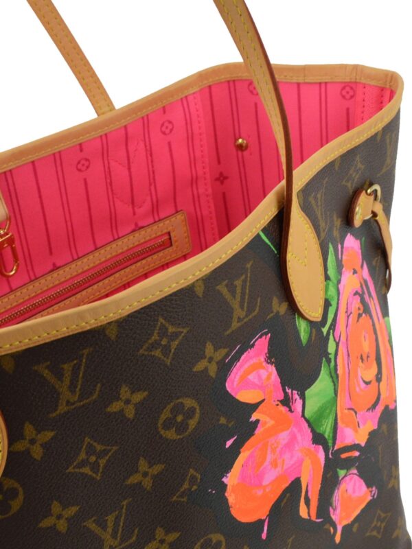 x Stephen Sprouse 2008 Neverfull MM Handtasche – Bild 4