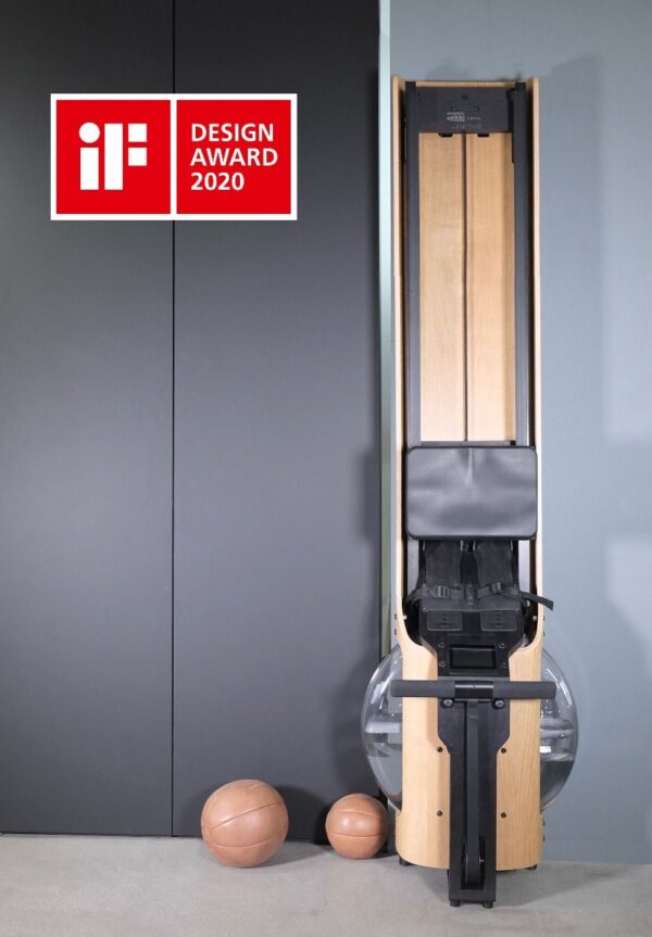 Stil-Fit Rudergerät FLOW ONE Walnuss – Bild 3