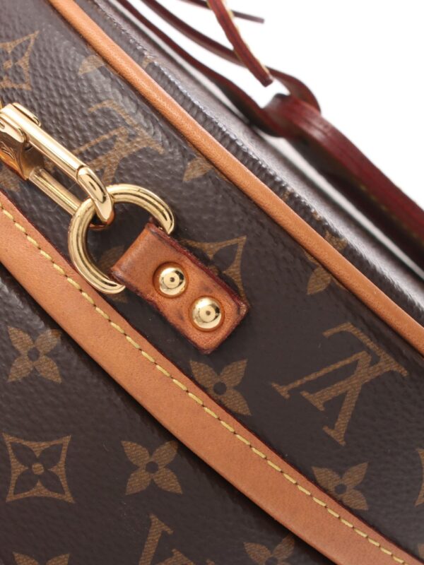 2020 kleine Monogram Canvas-Huttasche – Bild 6
