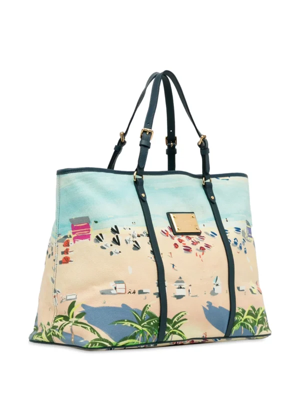 2011 pre-owned Louis Vuitton Ailleurs Cabas Promenade GM Handtasche – Bild 3