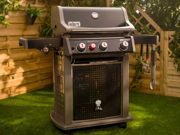 Weber Gasgrill Spirit E-330 Classic 3 Brenner und Seitenbrenner GBS Schwarz – Bild 10