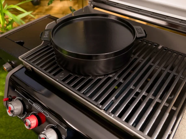 Weber Gasgrill Spirit E-330 Classic 3 Brenner und Seitenbrenner GBS Schwarz – Bild 4