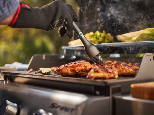 Weber Gasgrill Spirit E-325S GBS mit 3 Brennern und Sear Zone Schwarz – Bild 6