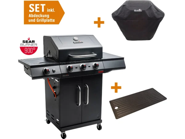 Char-Broil Gasgrill Performance Power Edition 3 mit 3 Brennern & TRU-Infrared