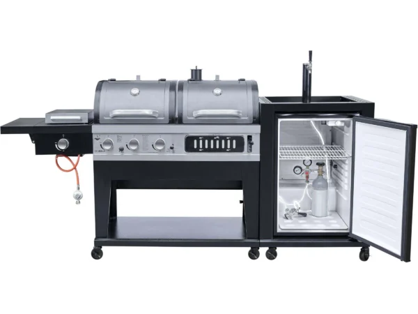 El Fuego Kombigrill 3 in 1 mit Bierkühler und Zapfanlage – Bild 3
