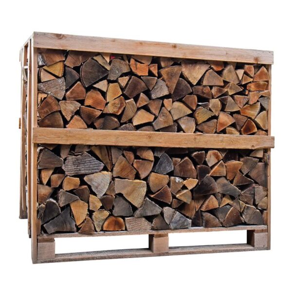 Kaminholz Brennholz Feuerholz 1 rm Holz Buche Eiche ofenfertig gespalten trocken – Bild 2